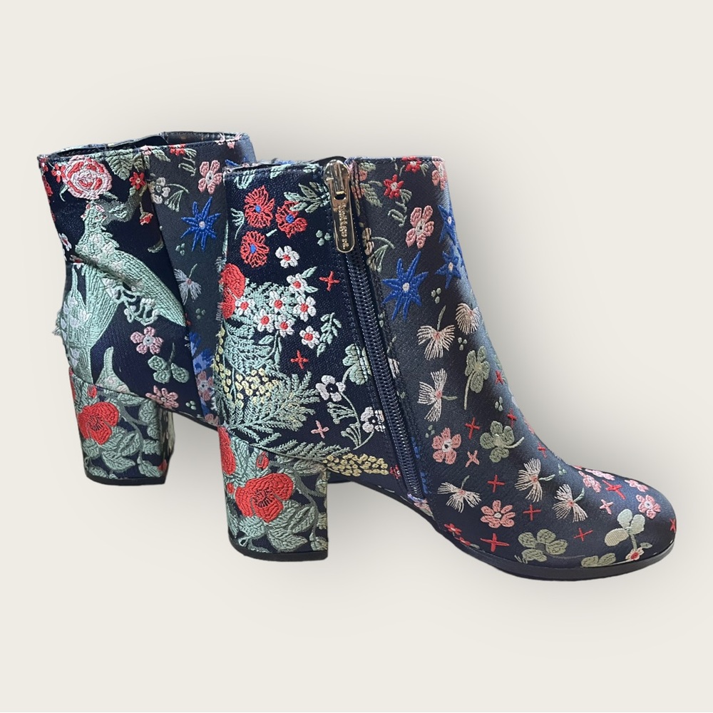 Indigo Rd Blue Embroidered Boots - Picture 4 of 6